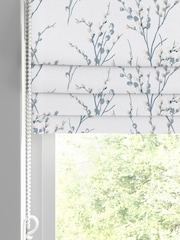 Laura Ashley Blue Pussy Willow Seaspray Made to Measure Roman Blind - Image 2 of 6