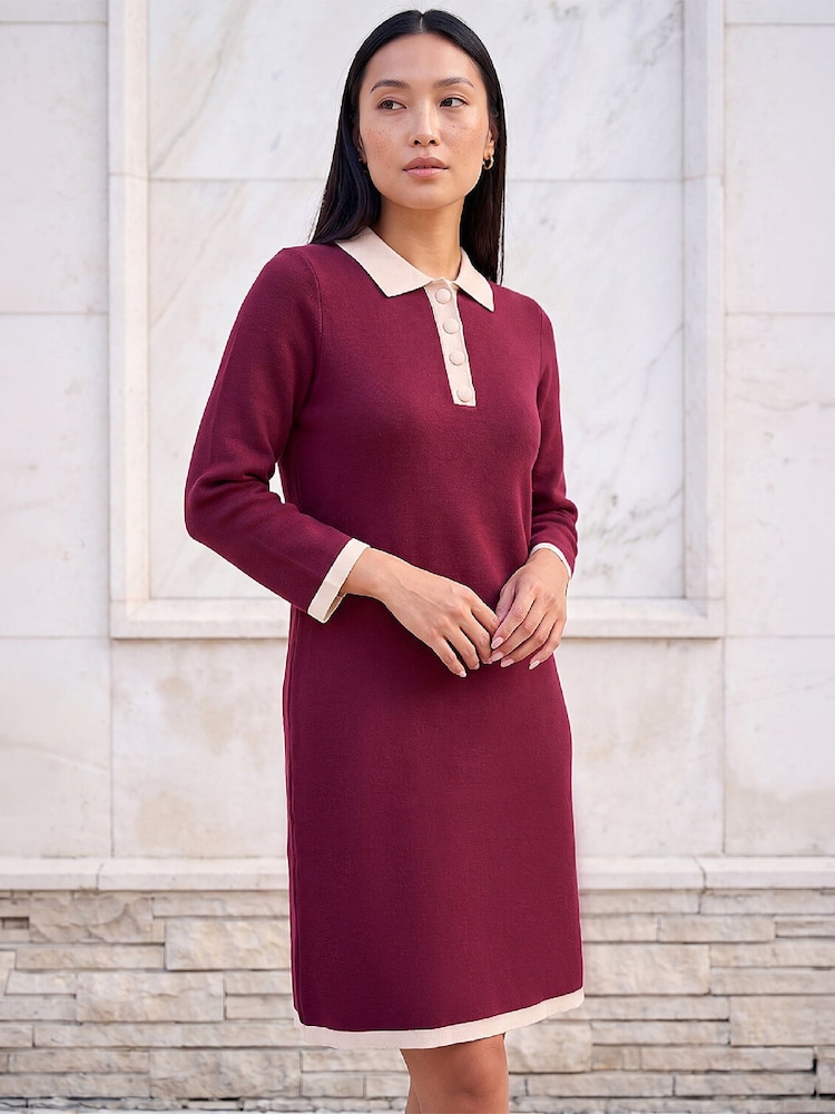 roman knitted dresses Buy Red Button Dress from Next USA pant suit