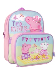 Character Pink Peppa Pig Backpack and Lunch Bag Set - Image 5 of 9