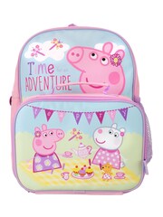 Character Pink Peppa Pig Backpack and Lunch Bag Set - Image 6 of 9