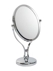 Showerdrape Chrome Vanity Mirror Oval 5x Magnification Reversableb Triton - Image 2 of 2