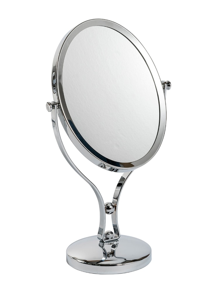 Showerdrape Chrome Vanity Mirror Oval 5x Magnification Reversableb Triton - Image 2 of 2