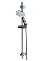 Showerdrape Chrome 5 spray Pattern Shower Riser Rail Kit Spectra - Image 1 of 4