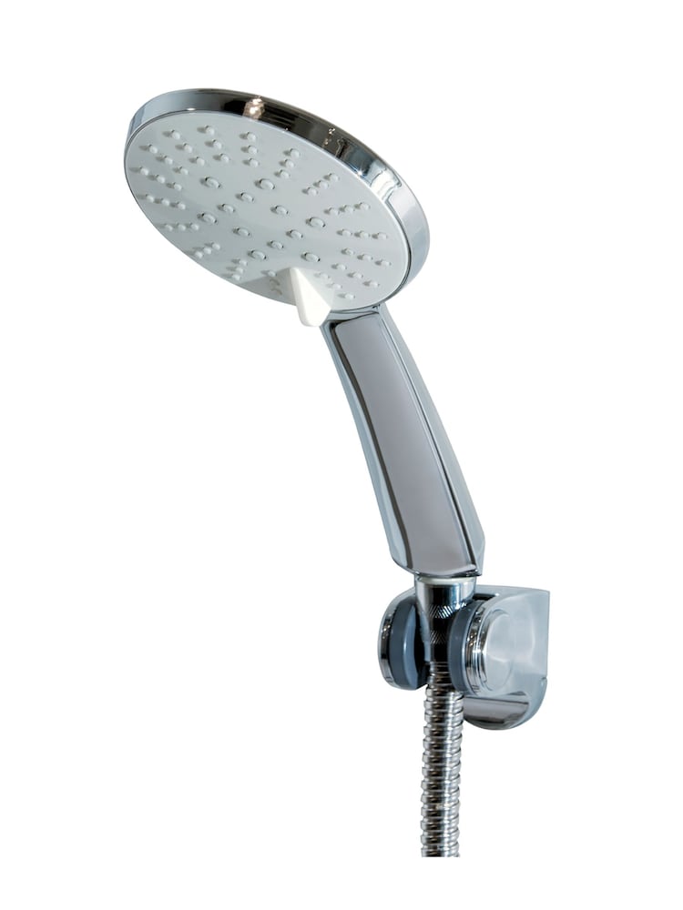 Showerdrape Chrome 5 spray Pattern Shower Riser Rail Kit Spectra - Image 2 of 4