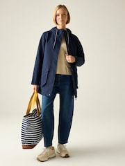 Regatta Blue Norana Waterproof Jacket - Image 3 of 9