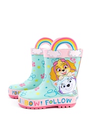 Botas Vanilla Underground Paw Patrol Girls Skye & Everest Wellington com alças - Imagem 2 de 6