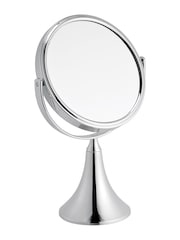 Showerdrape Chrome Vanity Mirror Round 3x Magnification Reversable Panos - Image 2 of 2
