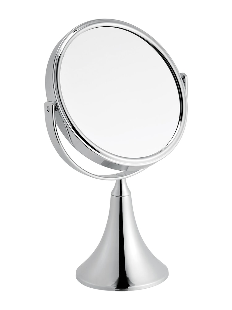 Showerdrape Chrome Vanity Mirror Round 3x Magnification Reversable Panos - Image 2 of 2