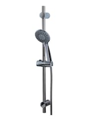 Showerdrape Chrome 3 spray Pattern Shower Riser Rail Kit Spectra - Image 1 of 4