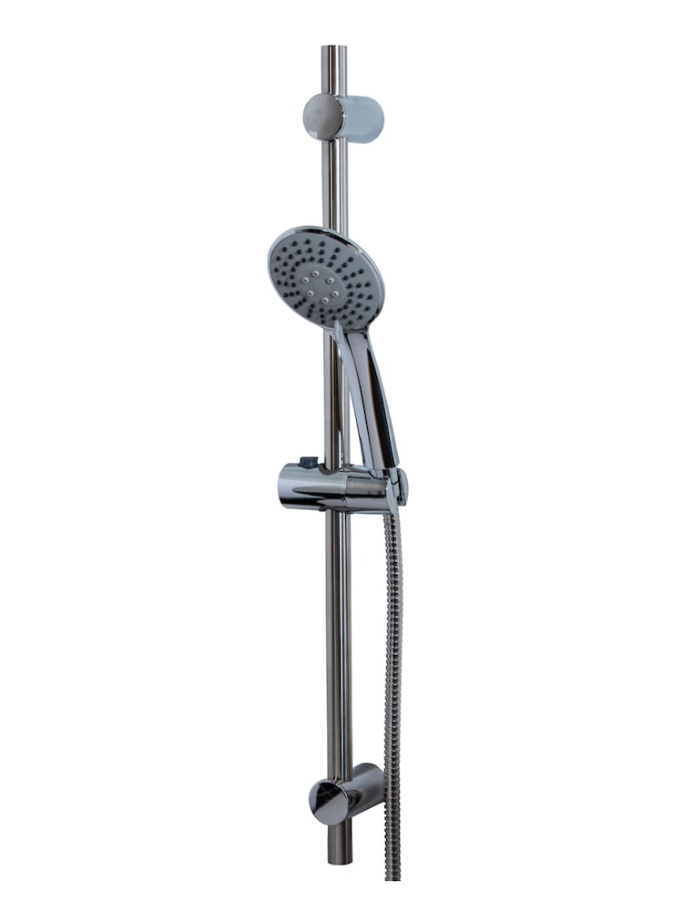 Showerdrape Chrome 3 spray Pattern Shower Riser Rail Kit Spectra - Image 1 of 4