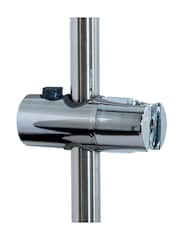 Showerdrape Chrome 3 spray Pattern Shower Riser Rail Kit Spectra - Image 3 of 4