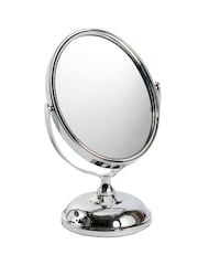 Showerdrape Chrome Vanity Mirror Oval 5x Magnification Reversable Eris - Image 2 of 2