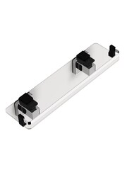 Showerdrape Chrome Suction Wall Mounted Vanity Shelf Pushloc - Image 3 of 5