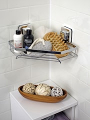 Chuveiro de parede com Showerdrape e cesto de canto Pushloc - Imagem 2 de 5