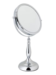 Showerdrape Chrome Vanity Mirror Round 7x Magnification Reversable Vidos - Image 2 of 2