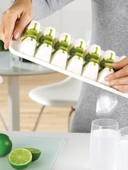 Joseph Joseph White Quicksnap Plus Easy Release Ice Cube Tray - Image 3 of 4