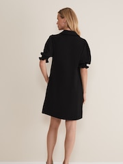 Phase Eight Black Zip Candice Mini Dress - Image 2 of 6