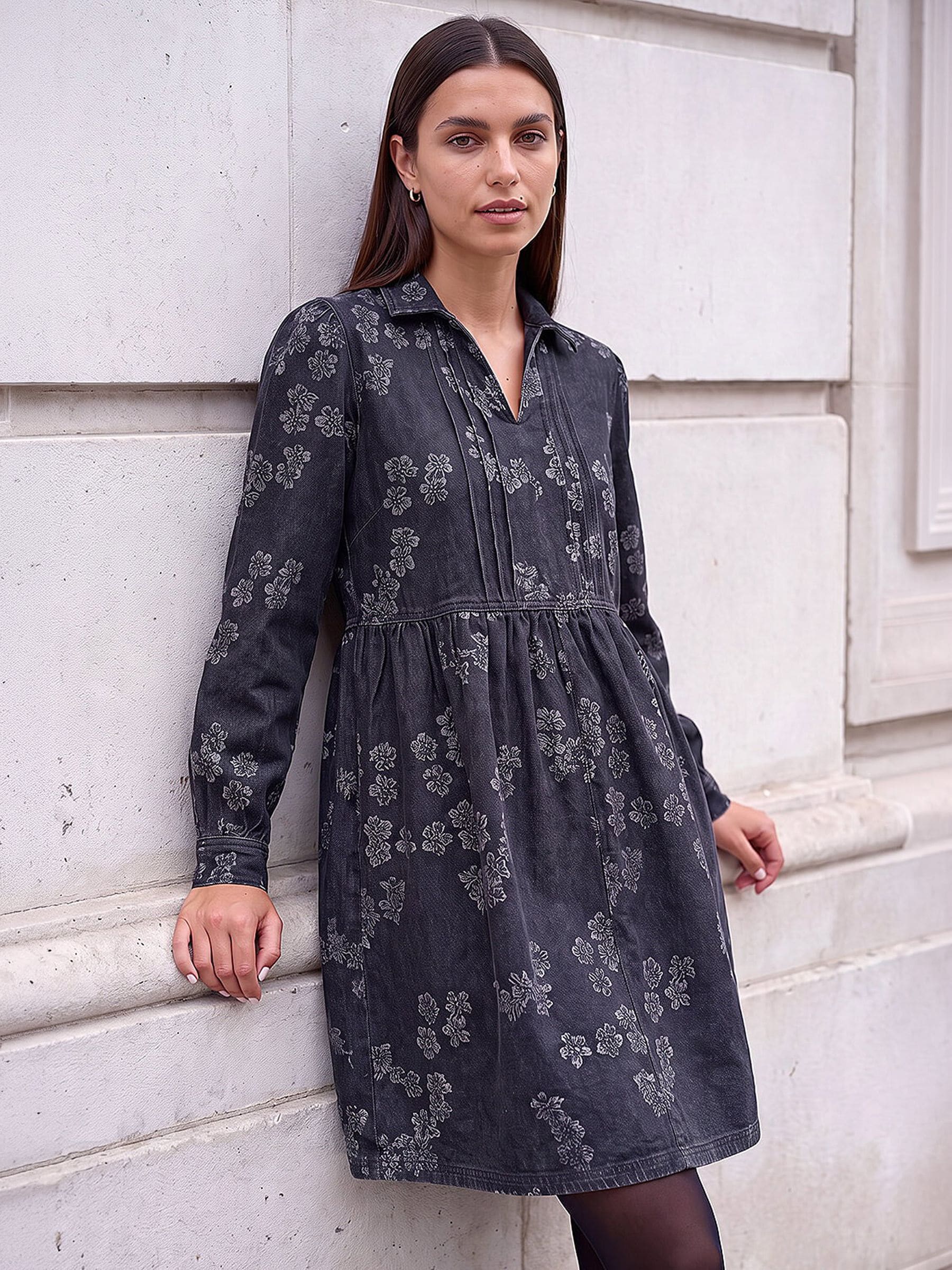 yaccoStrap Jacquard Dress （38） Buy Roman Black Denim Jacquard Dress from Next Singapore