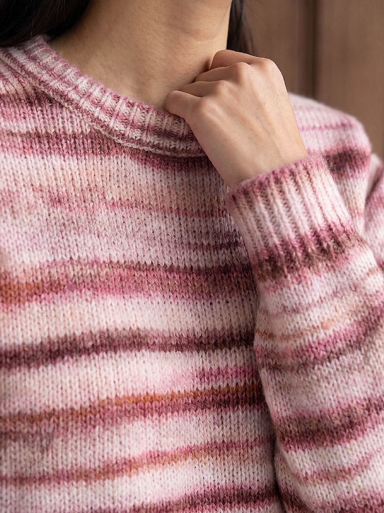 Roman Pink Crew Neck Sweater - Image 4 of 4