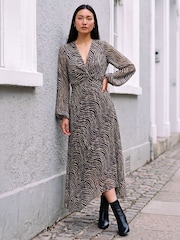 Roman Animal Twist Front Dress - Slika 2 iz 4