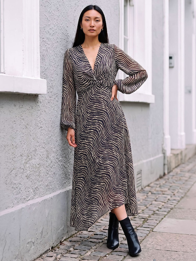 Roman Animal Twist Front Dress - Slika 2 iz 4