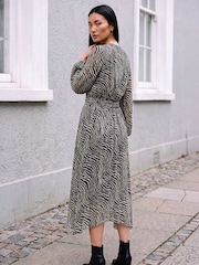 Roman Animal Twist Front Dress - Slika 3 iz 4