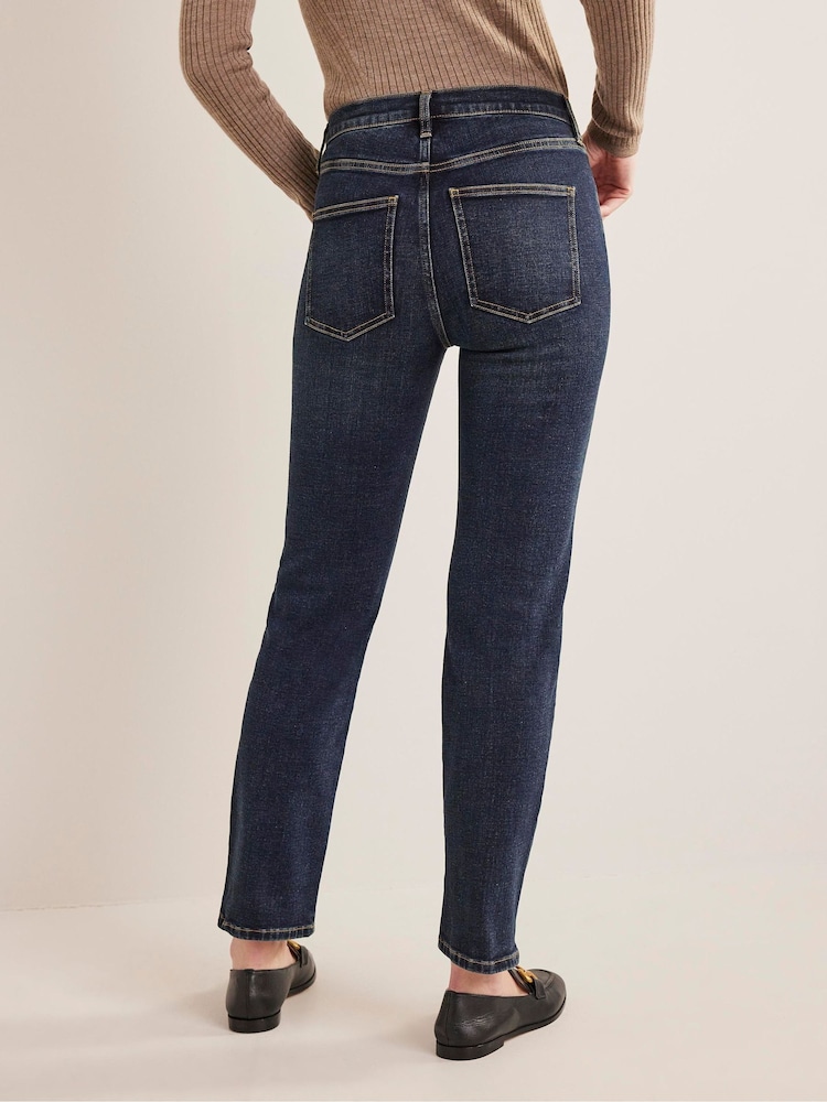 Boden Blue Mid Rise Cigarette Jeans - Image 2 of 6