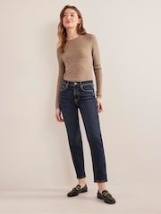 Boden Blue Mid Rise Cigarette Jeans - Image 3 of 6