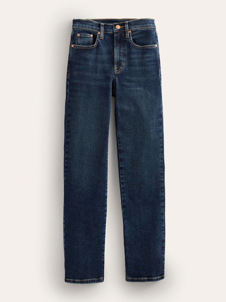 Boden Blue Mid Rise Cigarette Jeans - Image 6 of 6