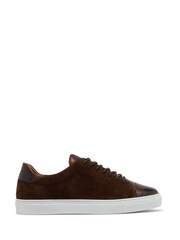 Oliver Sweeney Ossos Leather/Suede Cupsole Brown Trainers - Image 1 of 5
