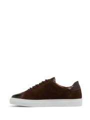 Oliver Sweeney Ossos Leather/Suede Cupsole Brown Trainers - Image 2 of 5
