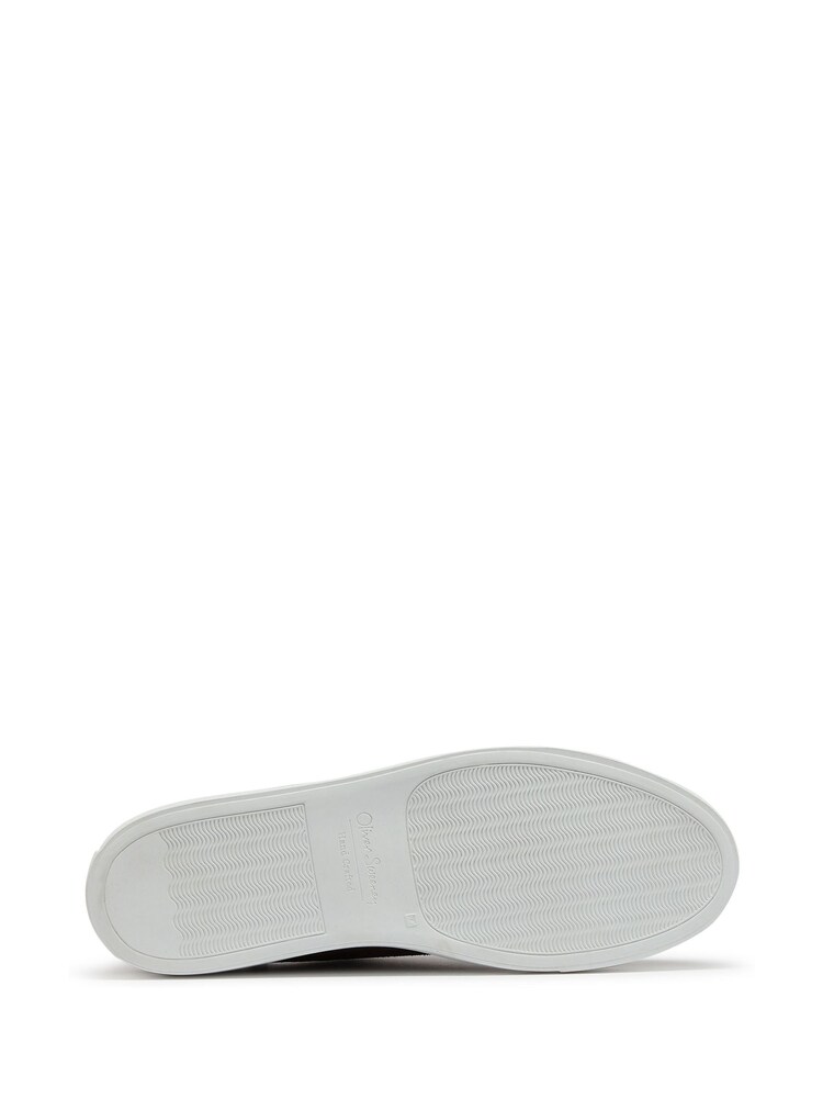 Oliver Sweeney Ossos Leather/Suede Cupsole Brown Trainers - Image 5 of 5 Oliver Sweeney Ossos Leather/Suede Cupsole Brown Trainers - Image 5 of 5