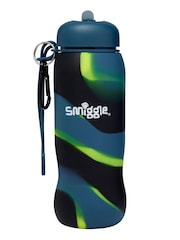 Smiggle Grey Vivid Silicone Roll Up Drink Bottle 630ml - Image 1 of 3