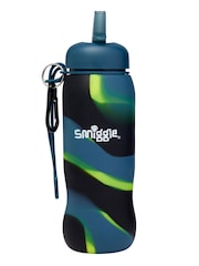 Smiggle Grey Vivid Silicone Roll Up Drink Bottle 630ml - Image 2 of 3
