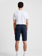 French Connection Blue Ripstop 100% Cotton Cargo Shorts - Image 2 of 3