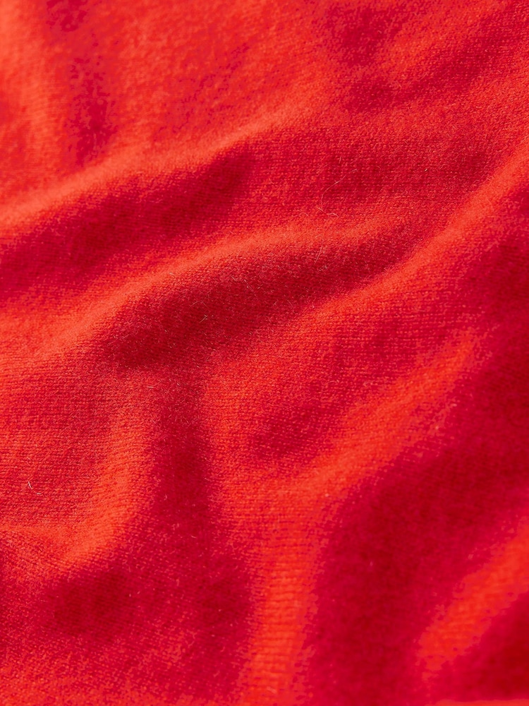 Boden Red Eva Cashmere Crew Neck Jumper - Image 7 of 7 Boden Red Eva Cashmere Crew Neck Jumper - Image 7 of 7