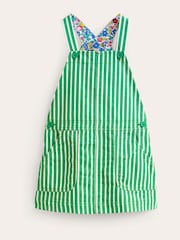 Boden Green Dungaree Dress - Image 1 of 3