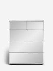 Mirror Sloane Glass Multi Collection Luxe Chest of Drawers - Image 2 of 5