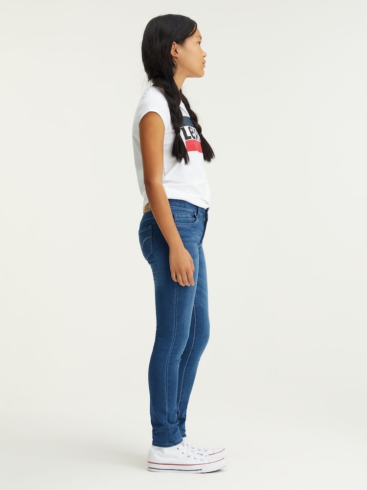Levi's® Blue Winds Kids 711™ Skinny Fit Jeans - Image 2 of 7