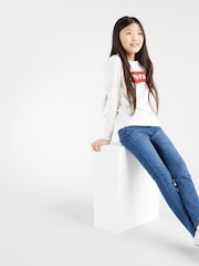 Levi's® Blue Winds Kids 711™ Skinny Fit Jeans - Image 4 of 7
