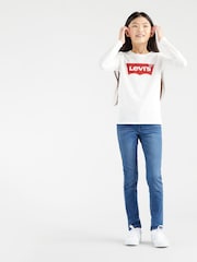 Levi's® Blue Winds Kids 711™ Skinny Fit Jeans - Image 5 of 7