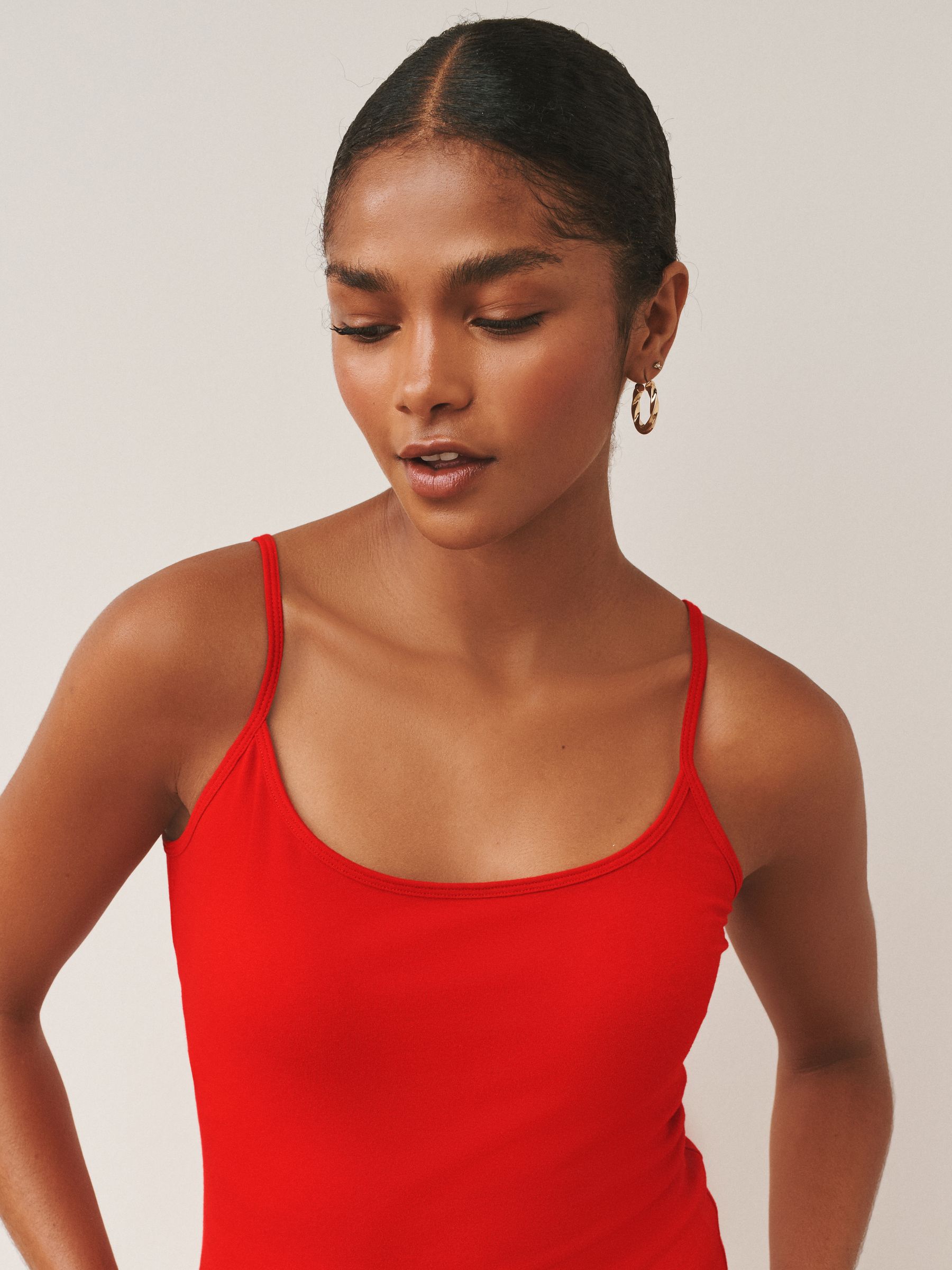 Buy Red Thin Strap Vest from Next South Africa