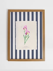 Tableau encadré en bois « Iris en fleurs » de Joules, Art mural - Image 2 de 4