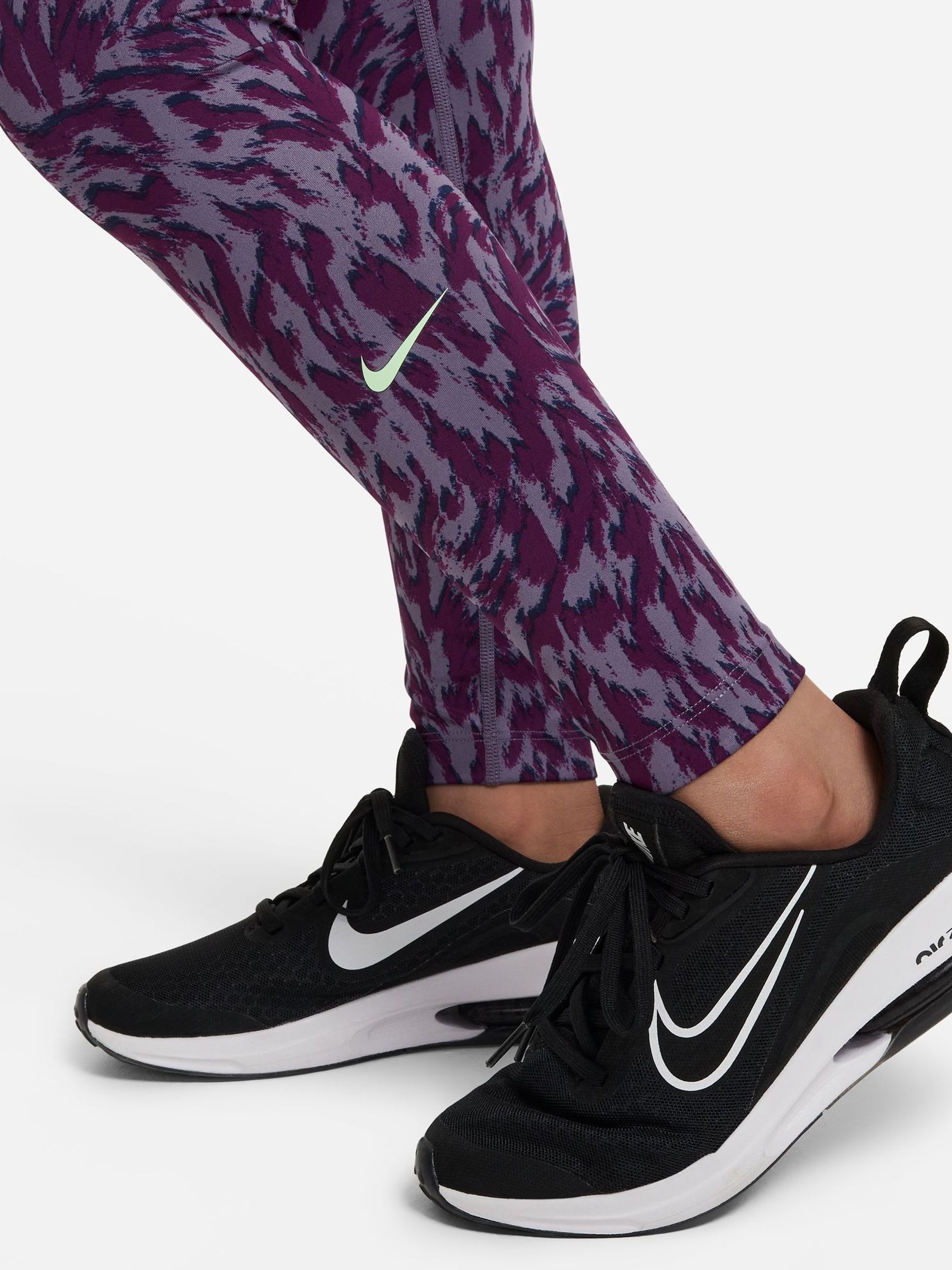 Buy Nike Purple Dri FIT One Leggings from Next Luxembourg