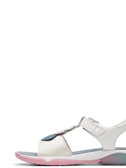 Clarks White Osian Charm Sandals - Image 2 of 8