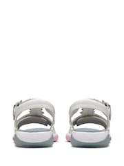 Clarks White Osian Charm Sandals - Image 4 of 8
