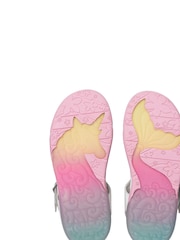 Clarks White Osian Charm Sandals - Image 7 of 8