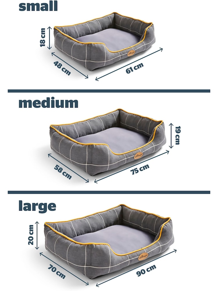 Silentnight Grey Impress Memory Foam Pet Bed - Image 8 of 8