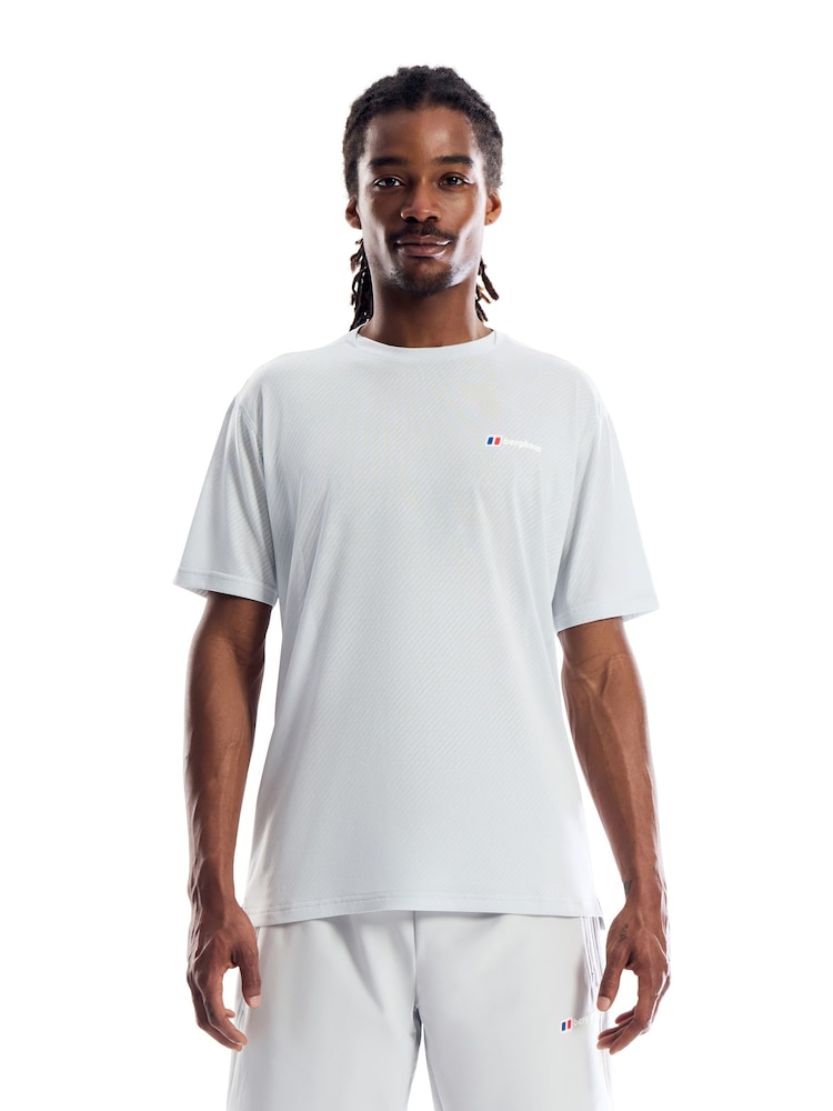 Berghaus Sky Blue Dawdon Tech T-Shirt - Image 1 of 5 Berghaus Sky Blue Dawdon Tech T-Shirt - Image 1 of 5