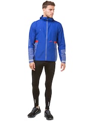 Ronhill Mens Blue Tech Reflective Afterhours Running Jacket - Image 3 of 6